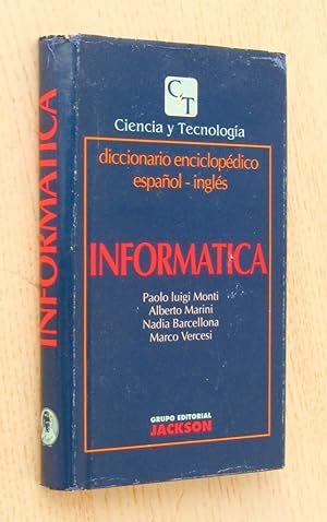 Immagine del venditore per INFORMTICA. Diccionario Enciclopdico ESPAOL - INGLS venduto da MINTAKA Libros