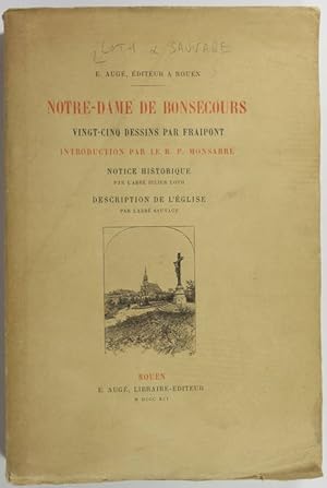 Imagen del vendedor de Notre-Dame de Bonsecours a la venta por Christophe He - Livres anciens