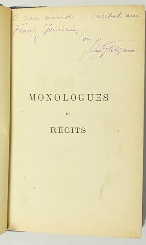 Monologues et récits