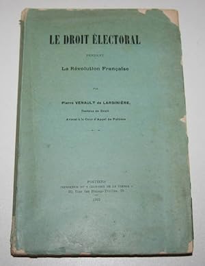 Le droit électoral pendant la révolution française