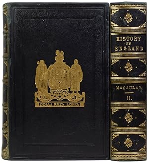 Image du vendeur pour The History of England. From the Accession of James the Second mis en vente par Adrian Harrington Ltd, PBFA, ABA, ILAB