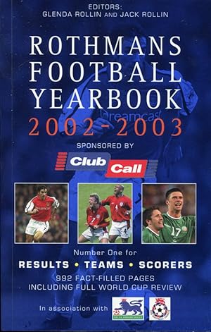 Bild des Verkufers fr Rothmans Football Yearbook 2002-2003 : 33rd Year zum Verkauf von Godley Books