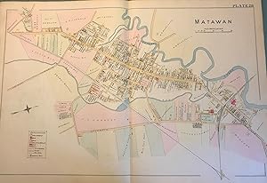 MATAWAN MAP, 1889