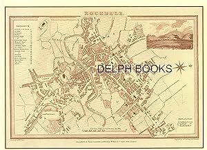 Bild des Verkufers fr Rochdale Map zum Verkauf von Delph Books PBFA Member