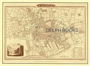 Bild des Verkufers fr Preston Map zum Verkauf von Delph Books PBFA Member