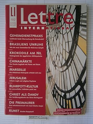 Lettre International LI 102 : Europas Kulturzeitung