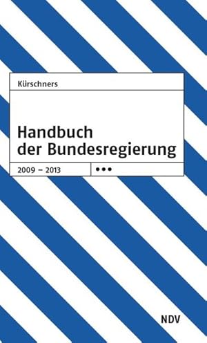 Bild des Verkufers fr Handbuch der Bundesregierung 17. Wahlperiode zum Verkauf von Versandantiquariat Felix Mcke