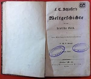 Seller image for Weltgeschichte fr das deutsche Volk 3 Band for sale by biblion2