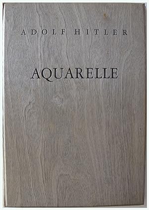 Bild des Verkufers fr Adolf Hitler / Aquarelle zum Verkauf von Entelechy Books