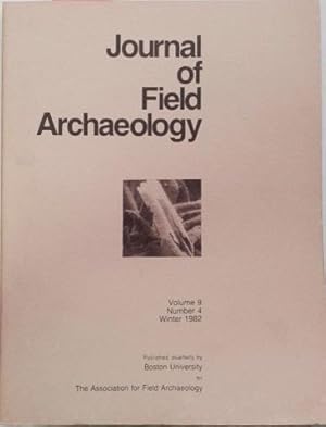 Seller image for Journal of Field Archaeology Vol. 9 No. 4, Winter 1982 for sale by SEATE BOOKS