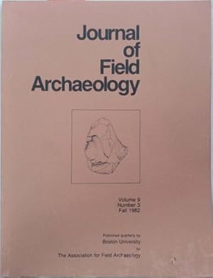 Seller image for Journal of Field Archaeology Vol. 9 No. 3, Fall 1982 for sale by SEATE BOOKS