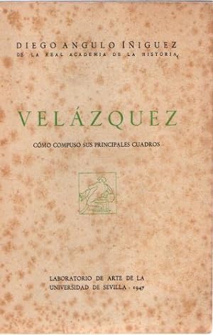 Bild des Verkufers fr Velzquez . zum Verkauf von Librera Astarloa