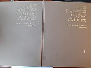 Seller image for Arts populaires des Pays de France en 2 volumes in-4,relis sans jaquette Tome 1/208 pages 495 photographies dont 131 en couleur Tome2/506 photographies dont 95 en couleur. for sale by LIBRAIRIE EXPRESSIONS