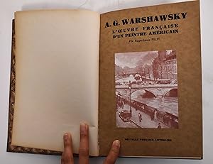 Seller image for A.G. Warshawsky: l'oeuvre francaise d'un peintre amricain for sale by Mullen Books, ABAA