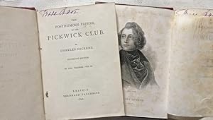 The posthumous papers of the Pickwick Club by Charles Dickens. In two volumes. With the portrait ...