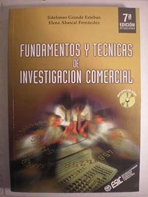 Imagen del vendedor de Fundamentos y tcnicas de investigacin comercial a la venta por Librera Antonio Azorn