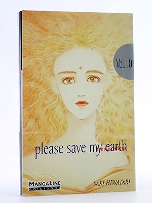 PLEASE SAVE MY EARTH. REINCARNATIONS 10 (Saki Hiwatari) Mangaline, 2004. OFRT antes 6E