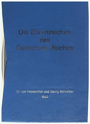 Seller image for Die tragbaren Ehrenzeichen des Deutschen Reiches for sale by Entelechy Books