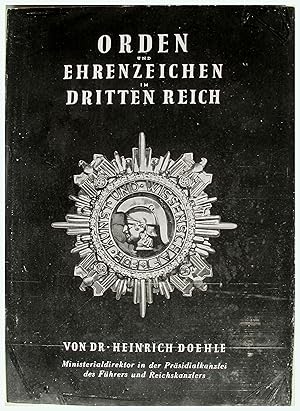 Bild des Verkufers fr Orden und Ehrenzeichen im Dritten Reich zum Verkauf von Entelechy Books