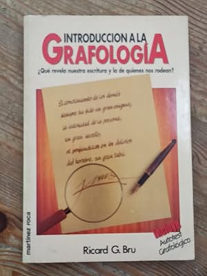 Image du vendeur pour INTRODUCCIN A LA GRAFOLOGA : mis en vente par LA TIENDA DE PACO