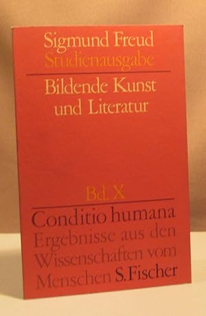 Bild des Verkufers fr Studienausgabe Band X. Bildende Kunst und Literatur. zum Verkauf von Dieter Eckert