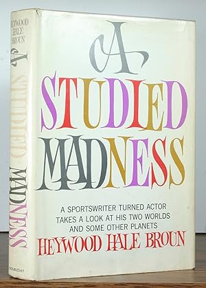 Seller image for A Studied Madness for sale by AMARANTH BOOKS