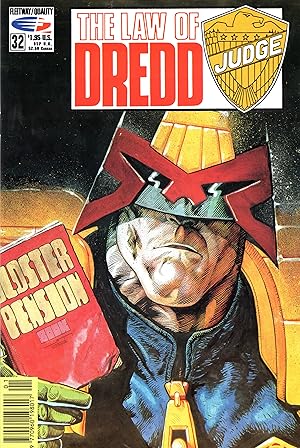 Image du vendeur pour The Law of Judge Dredd #32 mis en vente par Mojo Press Books