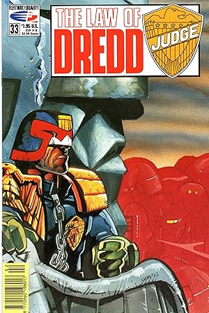 Imagen del vendedor de The Law of Judge Dredd #33 a la venta por Mojo Press Books