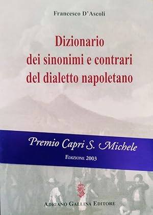 Dizionario dei sinonimi e contrari del dialetto napoletano