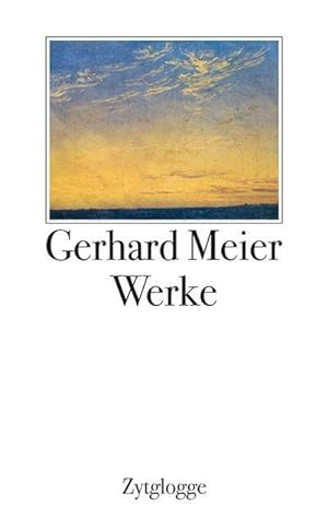 Bild des Verkufers fr Werke 1 bis 4 Gerhard Meier zum Verkauf von moluna