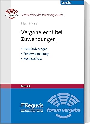 Seller image for Vergaberecht bei Zuwendungen for sale by moluna