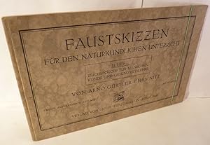 Bild des Verkufers fr Faustskizzen fr den naturkundlichen Unterricht. Heft III: Zeichenstoff zur Menschenkunde und Gesundheitslehre. Mit 22 Tafeln. Von Arno Grtler, Chemnitz. zum Verkauf von Kunze, Gernot, Versandantiquariat