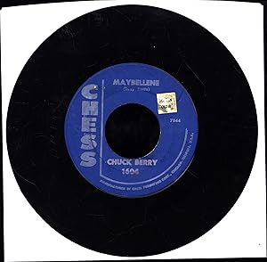 Maybellene / Wee Wee Hours (VINYL 45 CHUCK BERRY ROCK 'N ROLL 'SINGLE')