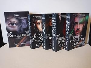 Seller image for Mortal Fire; Fearful Symmetry; Death Be Not Proud; Realm of Darkness; Rope of Sand (5 clean trade paperbacks) for sale by Old Scrolls Book Shop