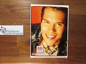 Bild des Verkufers fr Original Autogramm Matthias Brandt Radio BB /// Autogramm Autograph signiert signed signee zum Verkauf von Antiquariat im Kaiserviertel | Wimbauer Buchversand