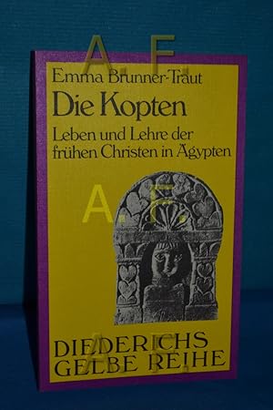 Bild des Verkufers fr Die Kopten : Leben u. Lehre d. frhen Christen in gypten (Diederichs gelbe Reihe , 39 : Christentum) zum Verkauf von Antiquarische Fundgrube e.U.