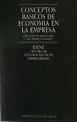 Imagen del vendedor de Conceptos bsicos de economa en la empresa. a la venta por Librera y Editorial Renacimiento, S.A.