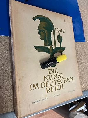 Die Kunst im Deutschen Reich - Konvolut Jahrgang 1942