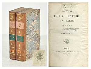 Image du vendeur pour Histoire de la peinture en Italie. Par M. B. A. A. I-II. mis en vente par Mats Rehnstrm Rare Books SVAF, ILAB