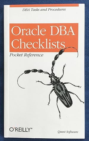 Oracle DBA Checklists Pocket Reference O'Reilly