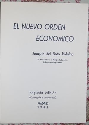 Imagen del vendedor de EL NUEVO ORDEN ECONOMICO a la venta por Fbula Libros (Librera Jimnez-Bravo)
