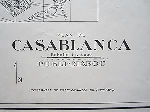 Plan de CasablancaReproduced by 954th Engineer Co. (TOP) (AVN)