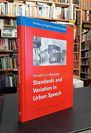 Imagen del vendedor de Standards and Variation in Urban Speech: Examples from Lowland Scots a la venta por Edinburgh Books