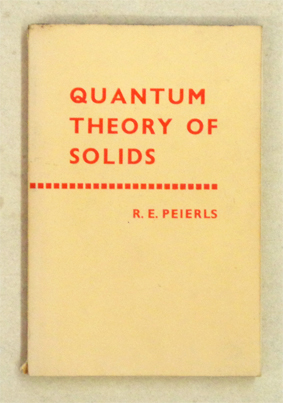 Seller image for Quantum Theory of Solids. for sale by antiquariat peter petrej - Bibliopolium AG