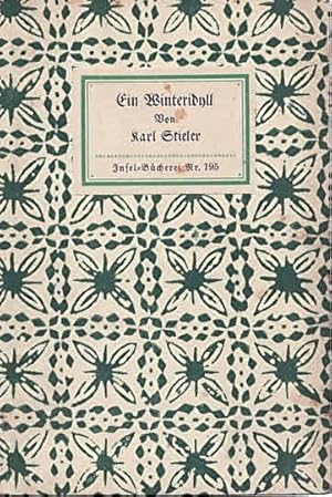 Seller image for Ein Winteridyll (IB 195). Mit dem Vorwort des Verfassers zur Erstausgabe 1885. 11.-25. Tsd. for sale by Antiquariat & Buchhandlung Rose