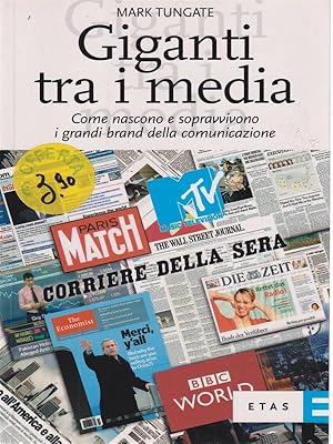 Image du vendeur pour Giganti tra i media mis en vente par Librodifaccia