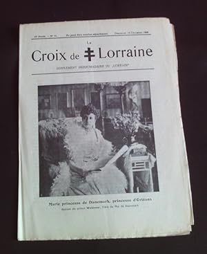 La croix de Lorraine - N°51 19 Décembre 1909