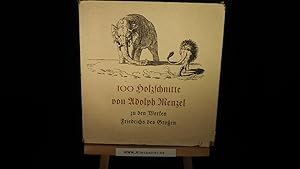 Seller image for 100 Holzschnitte zu den Werken Friedrichs des Groen von Adolph Menzel. for sale by Versandantiquariat Ingo Lutter