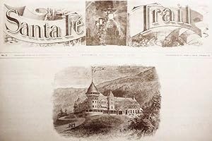 Santa Fe Trail / January 1, 1892 / No. 2 / Published Under The Direction Of The Passenger Dept. O...