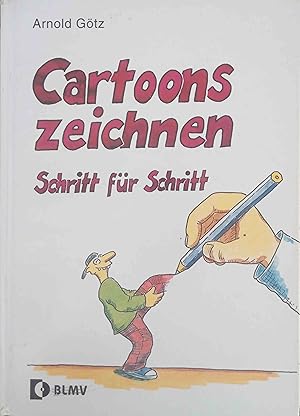 Cartoons zeichnen Schritt für Schritt.